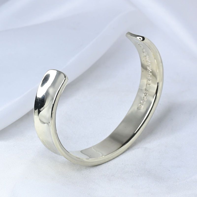 【研磨済】TIFFANY&Co. ナロー バングル シルバー ティファニー 指輪