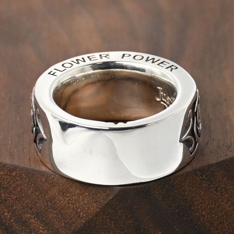 【新品仕上げ】 JUSTIN DAVIS FLOWER POWER リング 9号 ジャスティンデイビス SRJ302 指輪