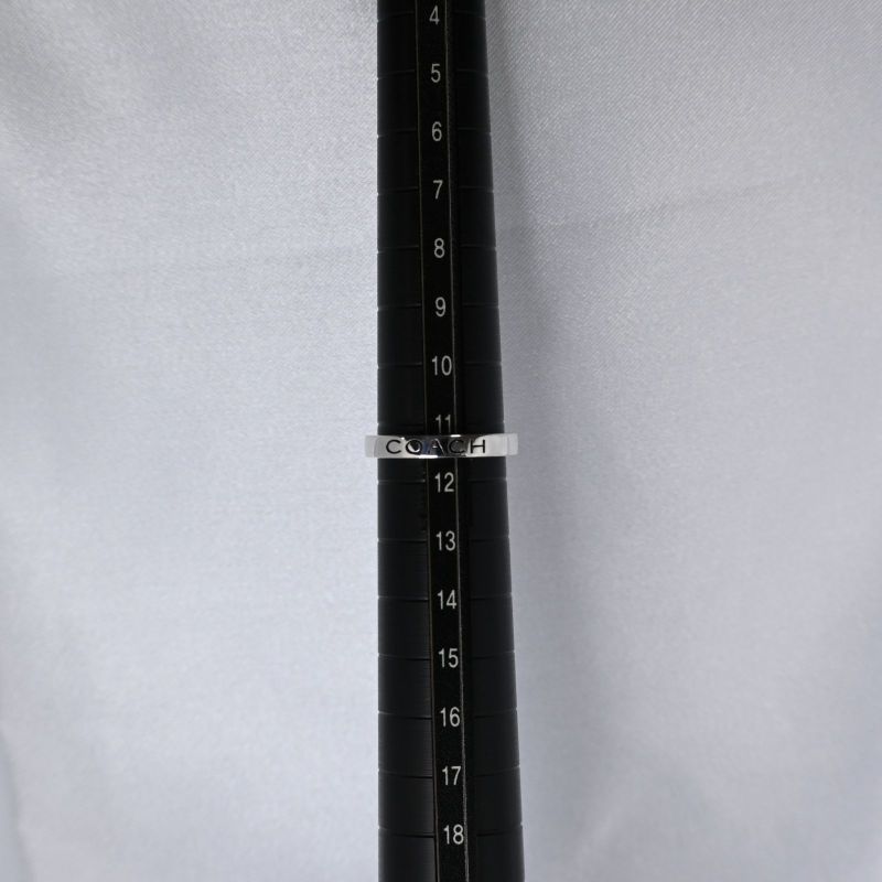 【新品仕上げ】美品 COACH コーチ リング 指輪 シルバー925 11.5号