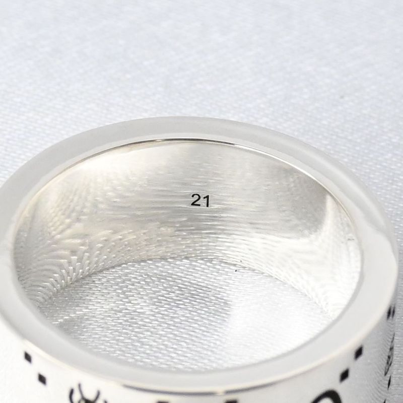 【新品仕上げ】GUCCI Bee リング GG ビー 蜂 サイズ21 箱 袋付き シルバー Ag925 指輪