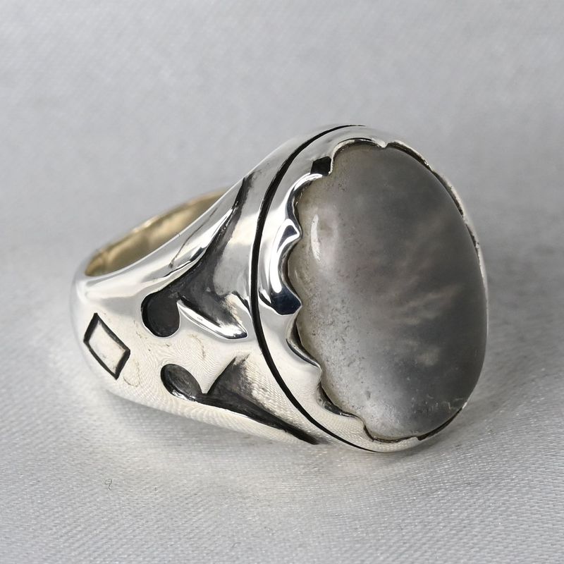 【新品仕上げ】ビンテージ リング  シルバー 925 16号 20g 指輪