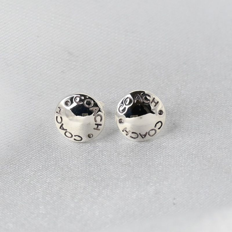 【新品仕上げ】COACH シルバー925 ピアス 美品 コーチ