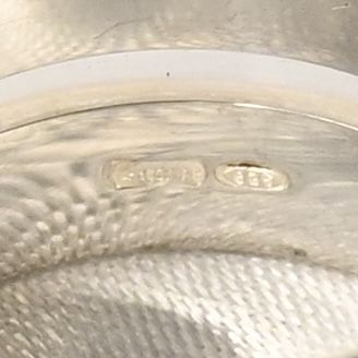 【新品仕上げ】美品 GUCCI インフィニティ ノット リング 指輪 サイズ12 シルバー Ag925 グッチ