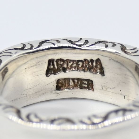 【研磨済】ARIZONA FREEDOM シルバー リング 10.5号 R-20a silver 925 太陽神 アリゾナフリーダム