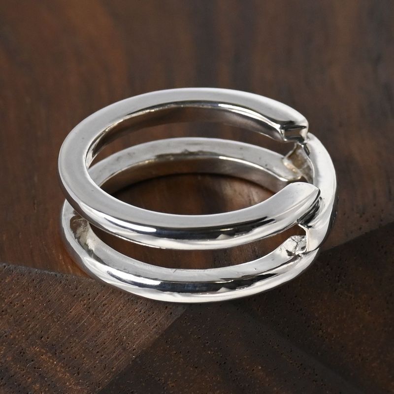 【新品仕上げ】agete リング 指輪 10号 silver アガット