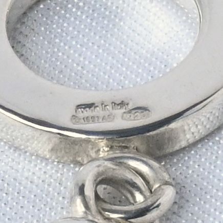 【研磨済】GUCCI グッチ ボールチェーン ブレスレット 17cm シルバー925 Ag925