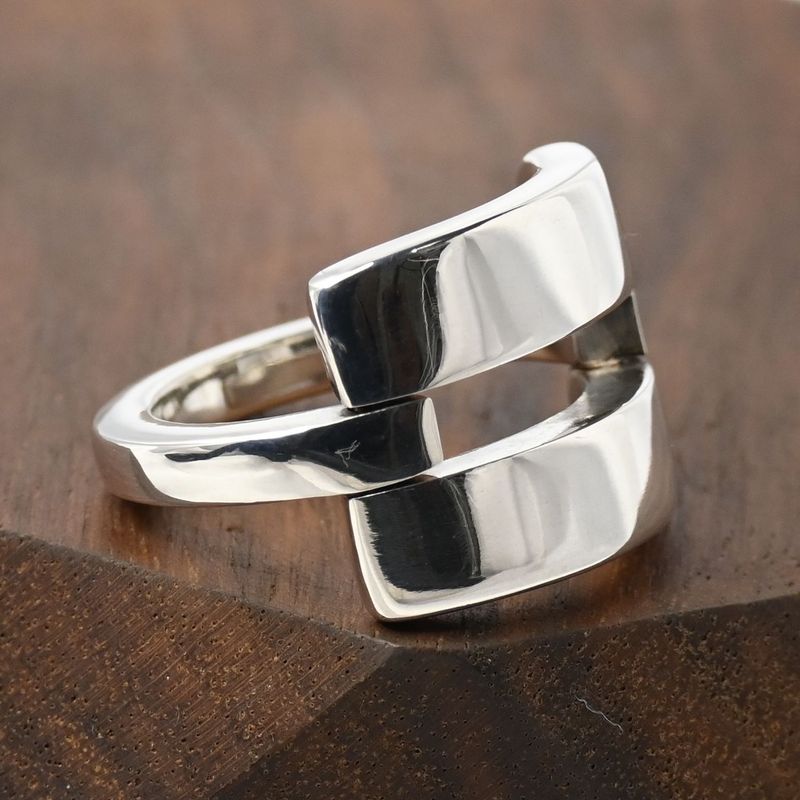 【新品仕上げ】美品 GUCCI グッチ ヴィンテージ リング 指輪 9号