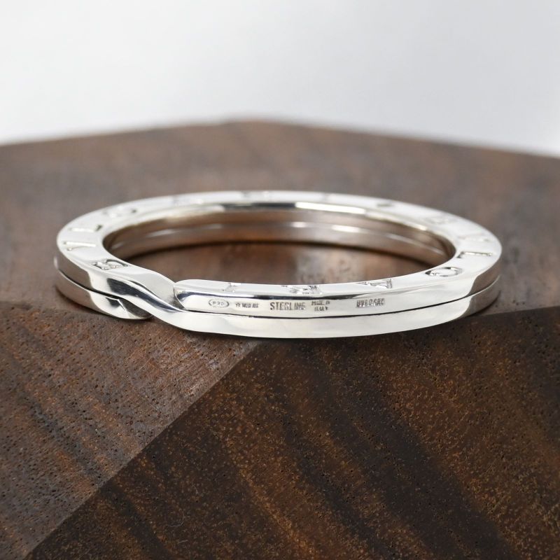 【新品仕上げ】BVLGARI ブルガリSV925 キーリング