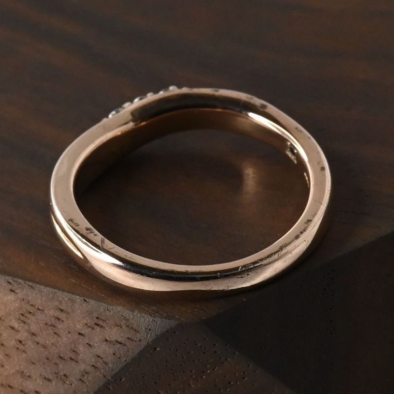 Canal 4℃ ピンクゴールド リング 指輪 シルバー925 8.5号 カナルヨンドシー