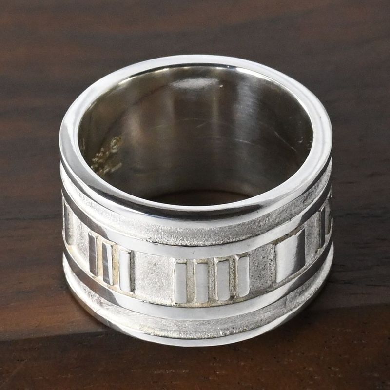 【新品仕上げ】TIFFANY&Co. ワイド アトラス リング 9号 ティファニー 指輪