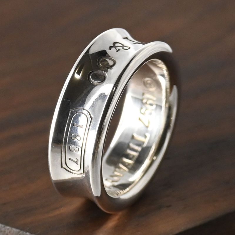 【新品仕上げ】TIFFANY&Co. ナロー リング 10号 ティファニー 指輪
