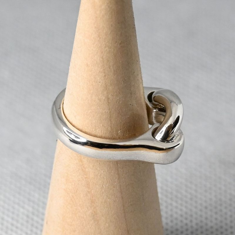 【新品仕上げ】美品 STAR JEWELRY リング 指輪 11号 シルバー925