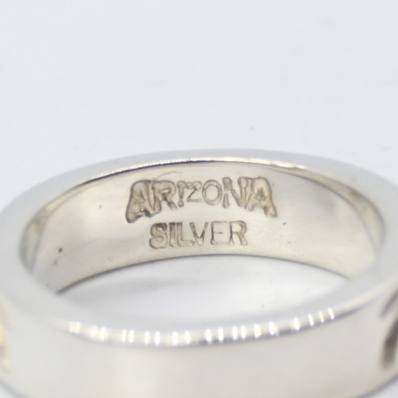 【研磨済】 ARIZONA FREEDOM シルバー リング 11号 R-41b silver 925 太陽神 アリゾナフリーダム