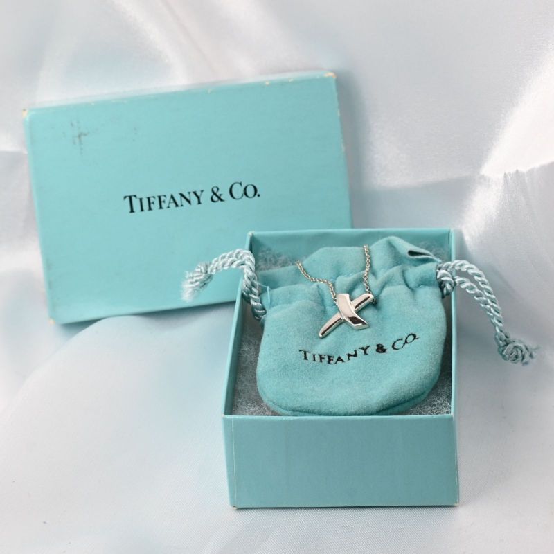【新品仕上げ】TIFFANY&Co. キス ネックレス 40cmチェーン パロマピカソ ティファニー SV925 シルバー ペンダント
