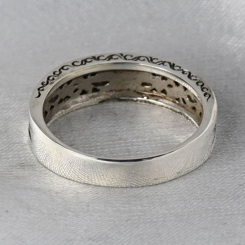 【新品仕上げ】SAAD リング 16.5号 シルバー925 太陽神 唐草