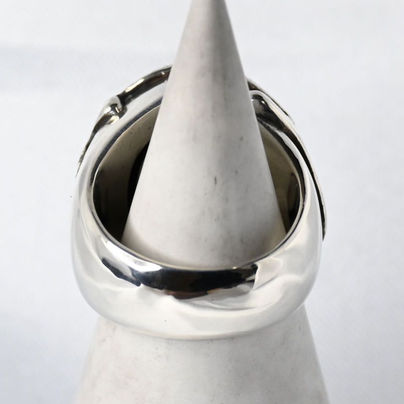 【新品仕上げ】 JUSTIN DAVIS F.BENDER スカル リング 10号 ジャスティンデイビス SRJ551 指輪 silver925