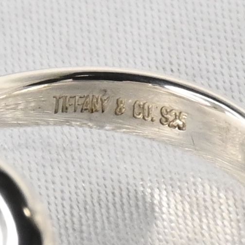 【新品仕上げ】TIFFANY&Co. オープンウェーブ リング 7号 エルサペレッティ ティファニー 指輪