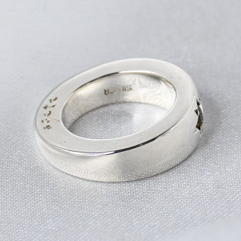 【新品仕上げ】美品 agete ピンキーリング 指輪 シルバー925 3号 アガット