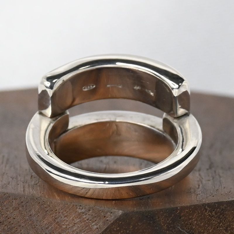 【新品仕上げ】美品 GUCCI グッチ ヴィンテージ リング 指輪 9号