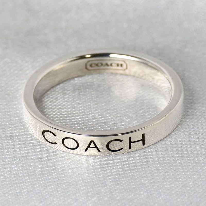 【新品仕上げ】美品 COACH コーチ リング 指輪 シルバー925 11.5号