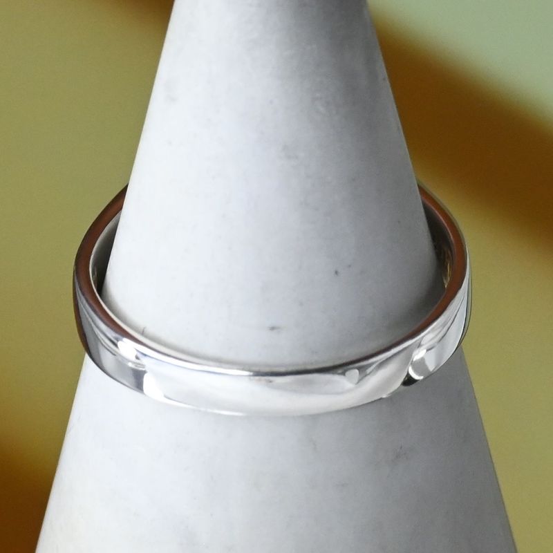 【研磨済】SYMPATHY OF SOUL スモールシグネットリング 13.5号 シルバー 925 シンパシーオブソウル