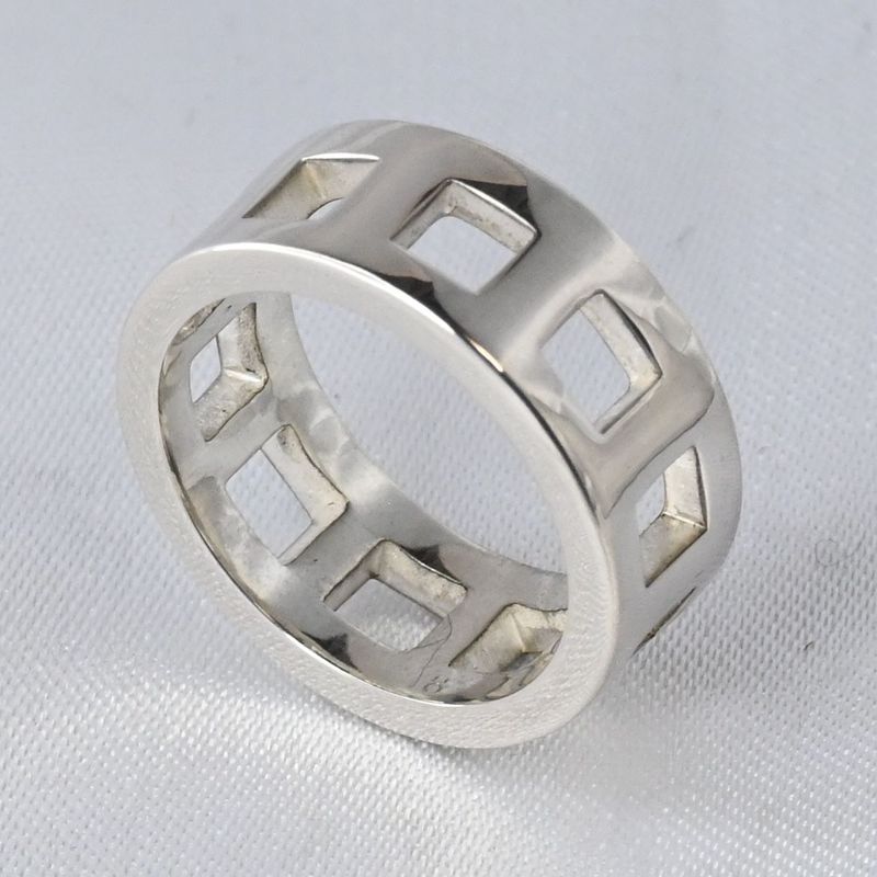 【おまとめ専用ページ】【研磨済】 GUCCI シルバー リング 8号 Ag925 グッチ 指輪