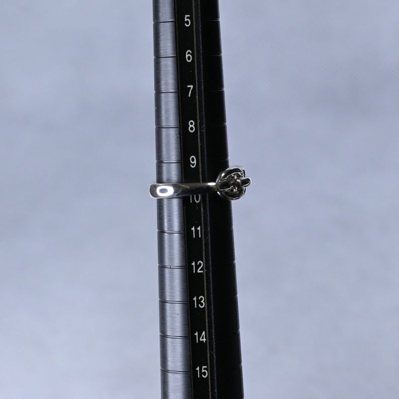 【新品仕上げ】美品 4℃ ヨンドシー リング 指輪 シルバー925 10号