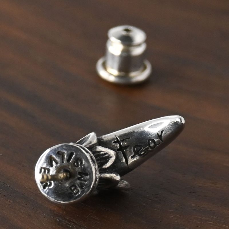 【新品仕上げ】Bloody Mary フィアー ピアス シルバー925 ブラッディーマリー Fear