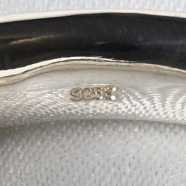 【新品仕上げ】Calvin Klein スクエア リング 指輪 10号 silver925 カルバン・クライン