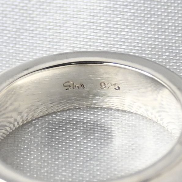 【新品仕上げ】 STAR JEWELRY プレーン リング 9号 美品 スタージュエリー