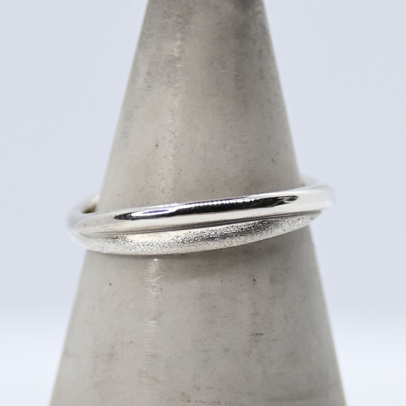 【研磨済】ete シルバー リング 7号 silver 925 エテ