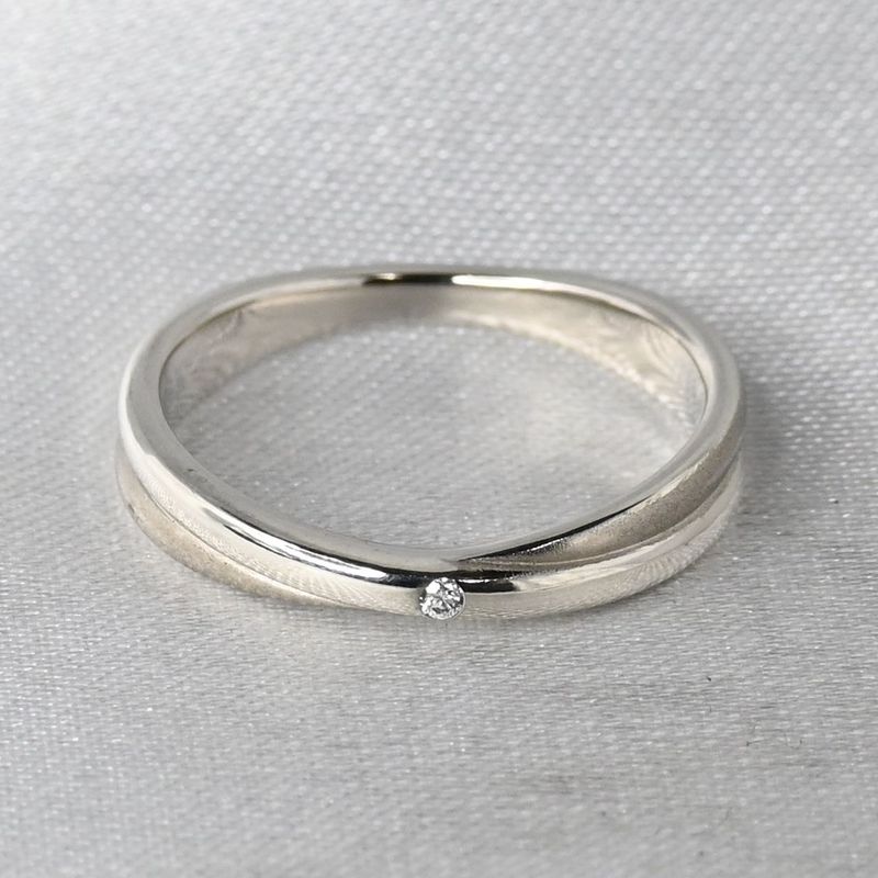 【新品仕上げ】ete リング ストーン 9号 シルバー925