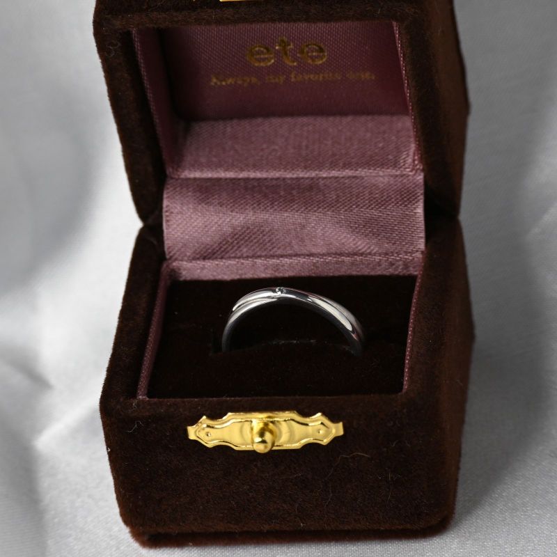 【新品仕上げ】ete リング ストーン 9号 シルバー925