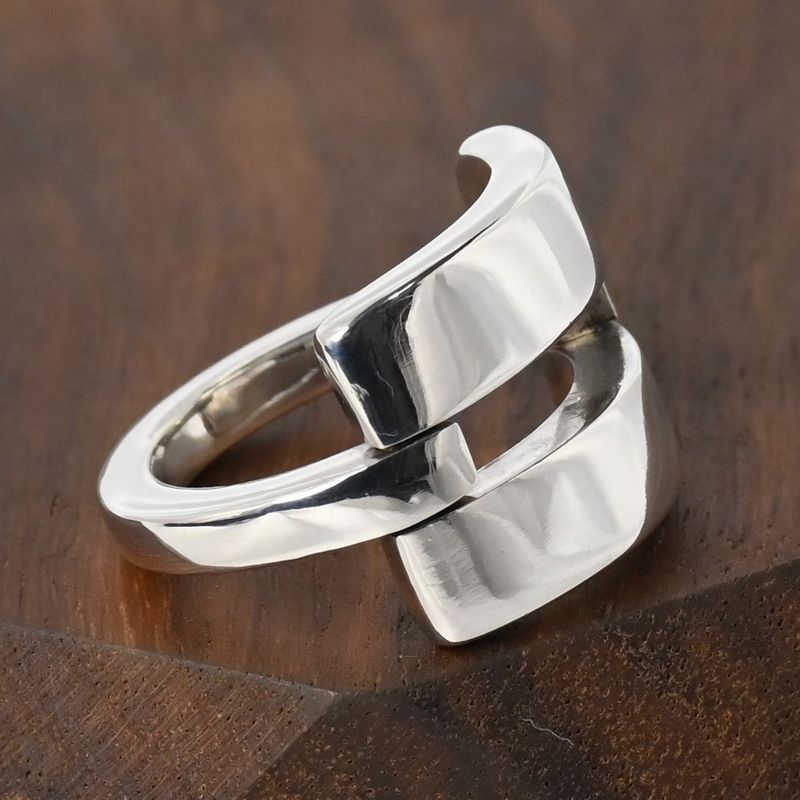 【新品仕上げ】美品 GUCCI グッチ ヴィンテージ リング 指輪 9号