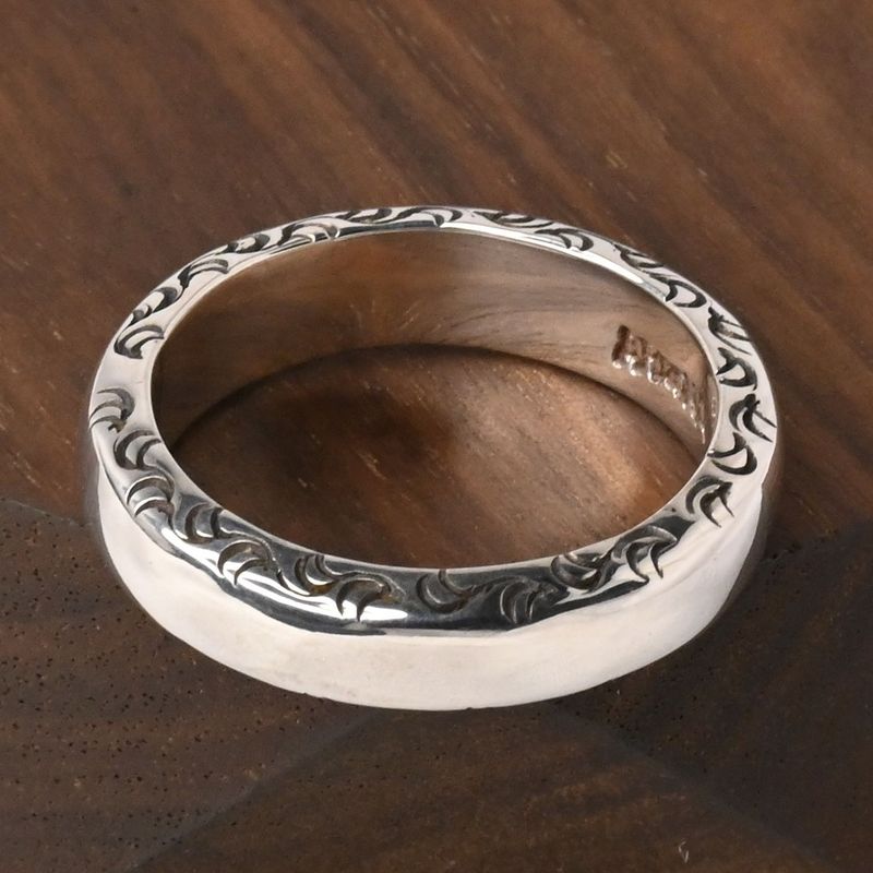 【研磨済】 ARIZONA FREEDOM silver925 リング 19号 R-19 太陽神 唐草 シルバー アリゾナフリーダム