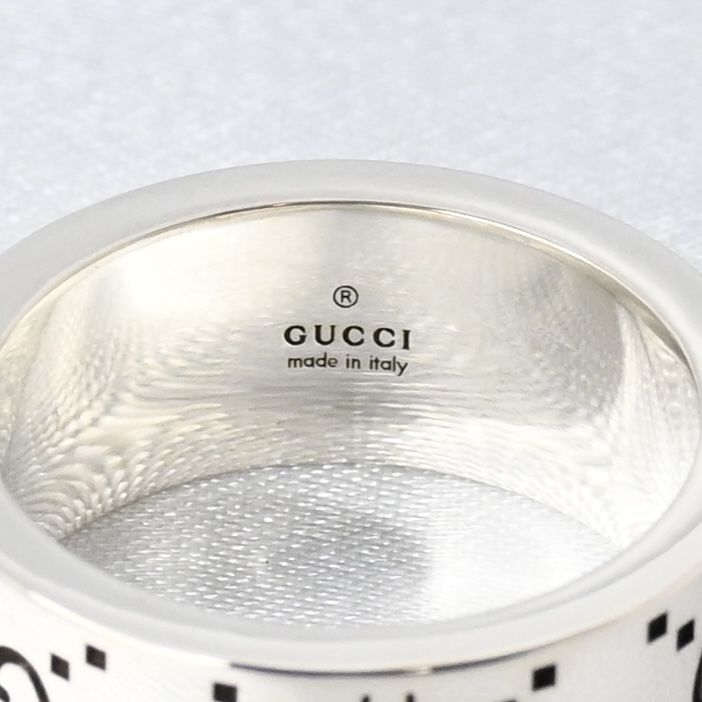 【新品仕上げ】GUCCI Bee リング GG ビー 蜂 サイズ21 箱 袋付き シルバー Ag925 指輪