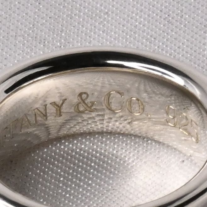 【研磨済】TIFFANY＆Co. ナロー リング 7号 ティファニー 指輪