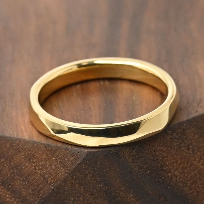 ete イエローゴールド リング 17号 silver 925 エテ 指輪