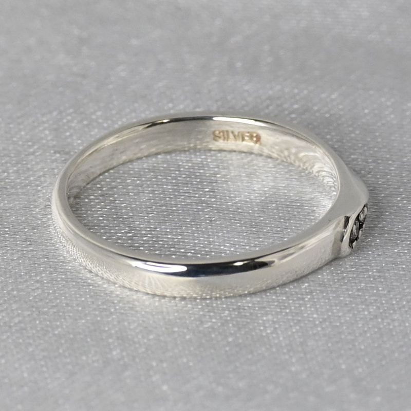 【研磨済】THE KISS リング 指輪 SILVER 12号