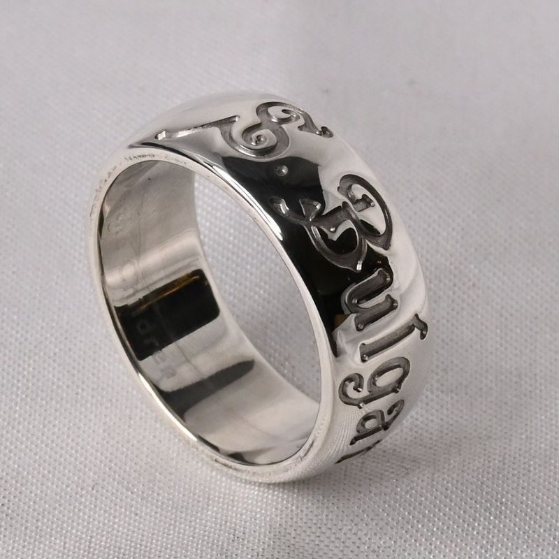 【研磨済】BVLGARI リング Save the Children #57 16号 箱付き SV925 ブルガリ