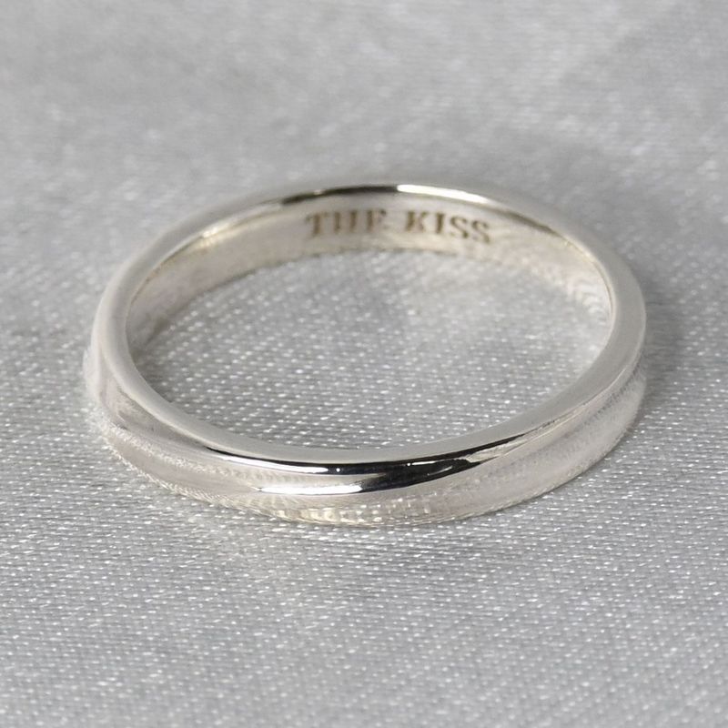 【研磨済】THE KISS リング 指輪 SILVER 9号