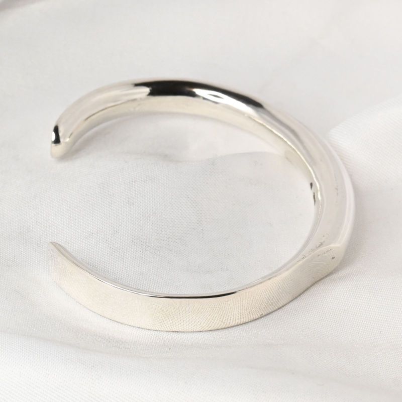 【研磨済】4℃ シルバー925 バングル ヨンドシー 重量36g