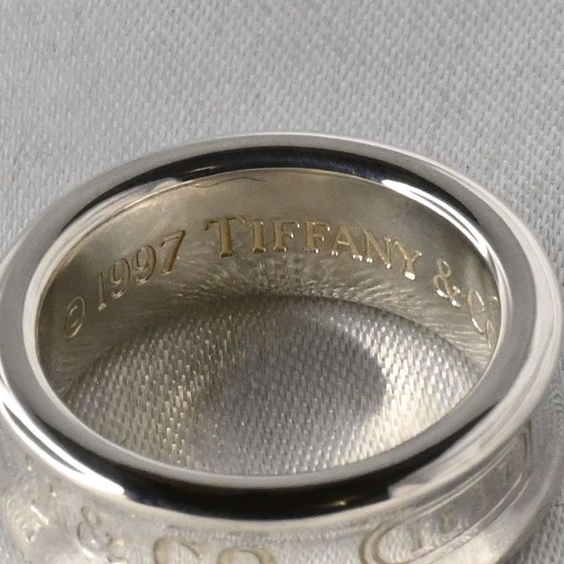 【研磨済】TIFFANY＆Co. ナロー リング 10号 ティファニー 指輪