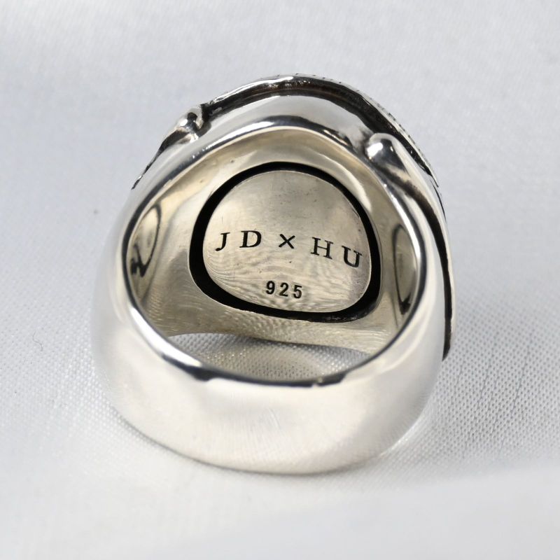 【新品仕上げ】 JUSTIN DAVIS F.BENDER スカル リング 10号 ジャスティンデイビス SRJ551 指輪 silver925