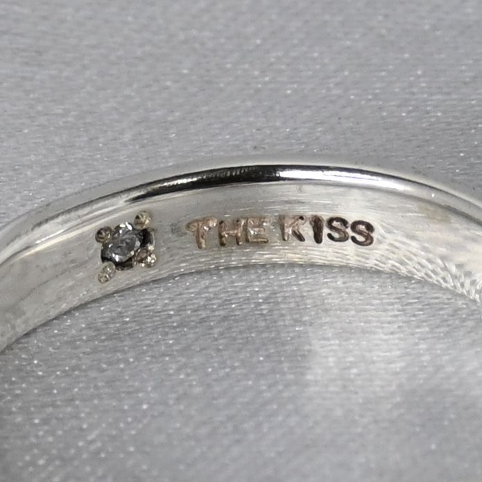 【研磨済】THE KISS リング 指輪 SILVER 19号