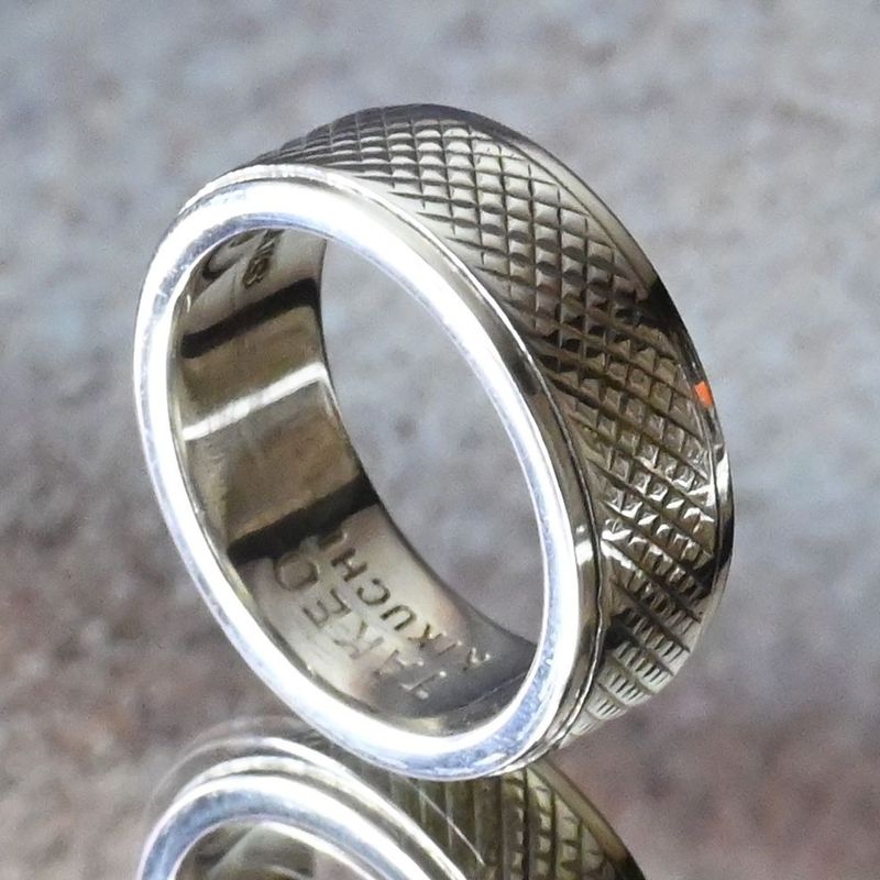 【研磨済】TAKEO KIKUCHI シルバー925 リング 10.5号 指輪 タケオキクチ