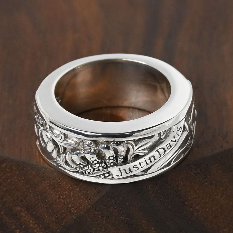 【新品仕上げ】 JUSTIN DAVIS HOLY SACRAMENT リング 7号 ジャスティンデイビス SRJ202 指輪