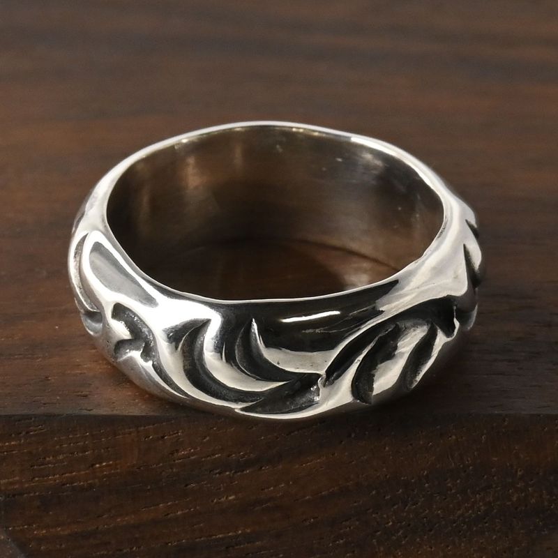 【研磨済】 ARIZONA FREEDOM シルバー リング 唐草 13号 silver 925