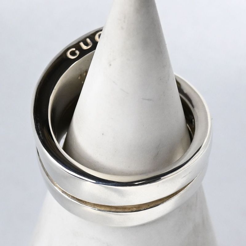 【研磨済】美品 GUCCI スネーク リング 指輪 SV925 Ag925 グッチ サイズ11