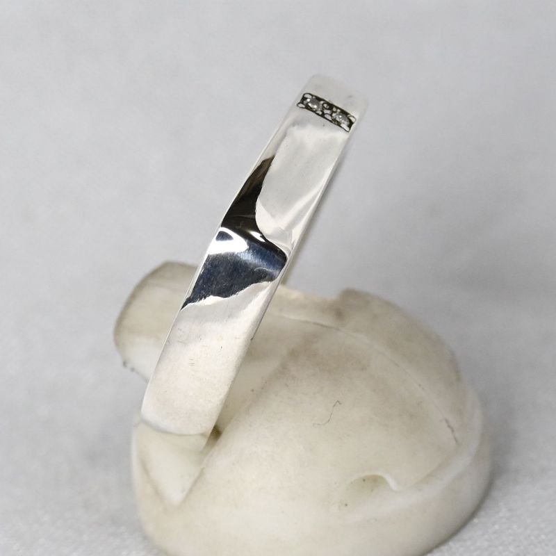 【研磨済】美品 4℃ ヨンドシー リング 指輪 シルバー925 10号